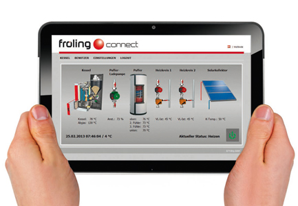 foto Grupo Nova Energía y Froling presentan la primera aplicación integral de monitorización y control remoto de sus calderas, el Froling-Connect /Mi Equipo.